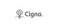 Cigna logo with a stylized tree design.